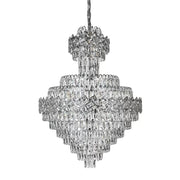 Crystal πολυέλαιος Joel 22x E27 Silver