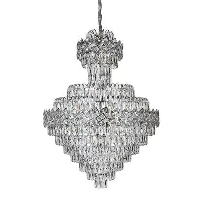 Crystal πολυέλαιος Joel 22x E27 Silver