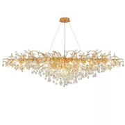 Πολυέλαιος Crystal Kaiser 13x G9 διάμετρος 120cm χρυσό