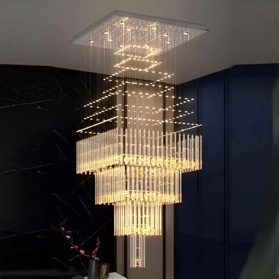 Crystal LED πολυέλαιος LED 80W Conti Gold 60cm