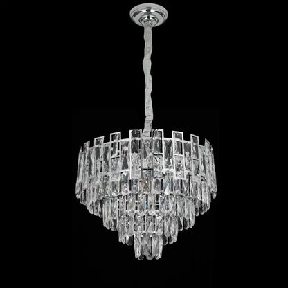 Crystal πολυέλαιος Nelson 7x E27 Silver