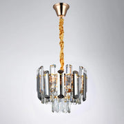 Πολυέλαιος Eran 4*E27, Metal and Crystal, Golden