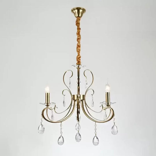 Gustavo Candelabra 3x E14 Gold Classic Candelabra Προεπιλεγμένος τίτλος Alessandro Design