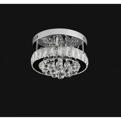 LED πολυέλαιος με τηλεχειριστήριο ABEL 22W Silver