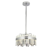 Crystal LED πολυέλαιος με Maxton 140W Silver Dimable Remote