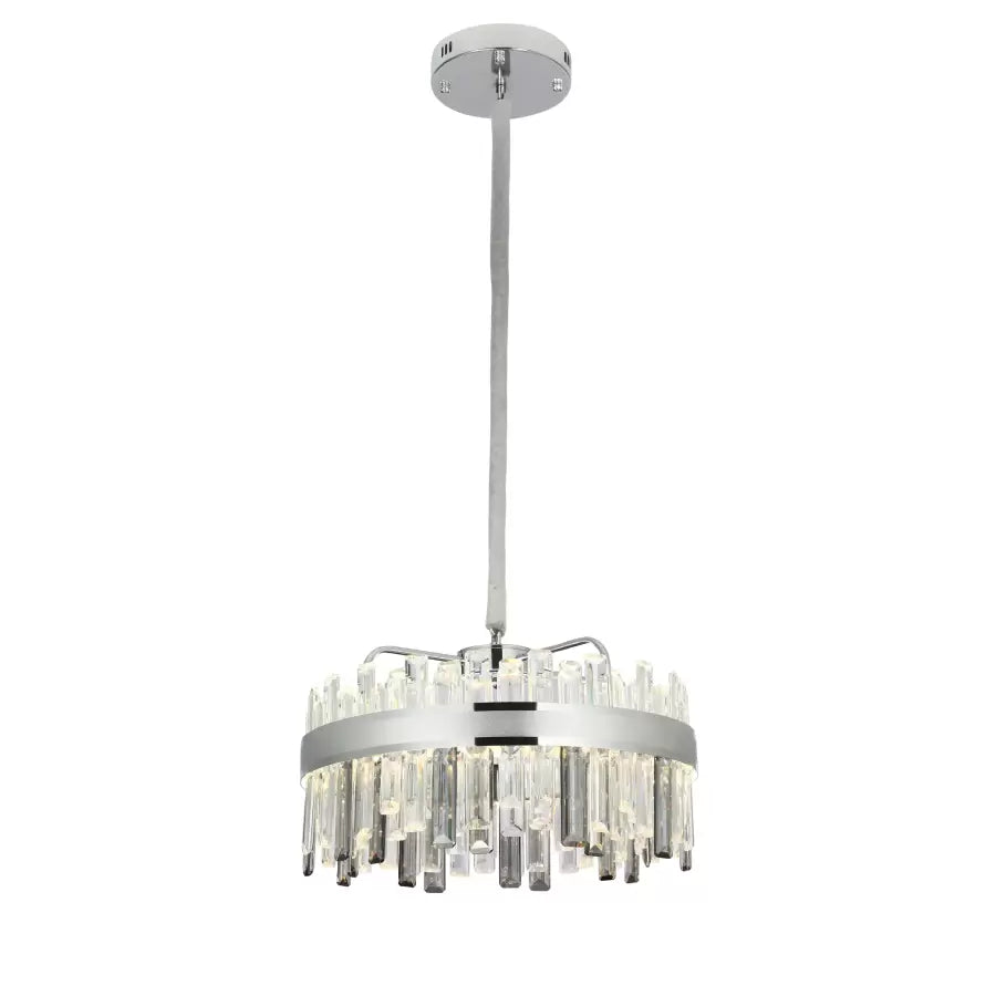 Crystal LED πολυέλαιος με Maxton 140W Silver Dimable Remote