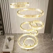 LED Crystal chandelier με το Silver Remote του Messiah 128W