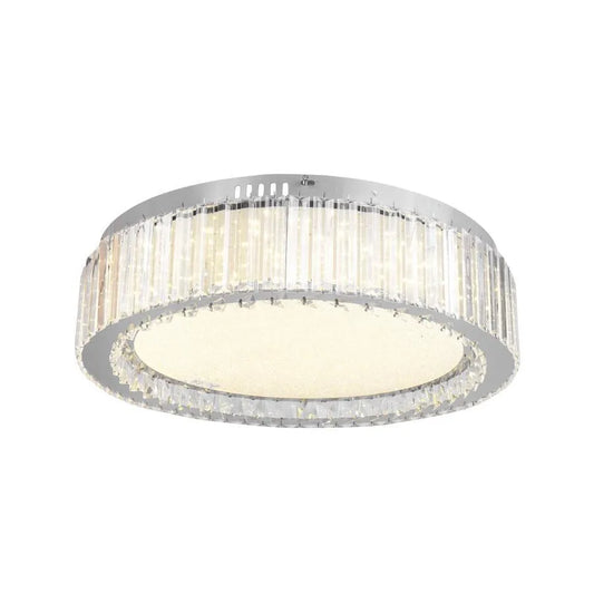 Lust LED Crystal με ασήμι τηλεχειρισμού MADOX 28W