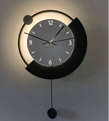 Aplica LED Decorativa ARC Ø30 cm Lumina Rece/Neutra/Calda Negru Aplice de Interior Default Title Alessandro Design