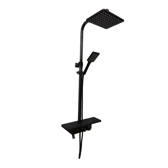Στήλη ντους οθόνης LCD από μαύρο ανοξείδωτο ατσάλι SJG/008 Προεπιλεγμένος τίτλος Alessandro Design