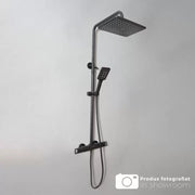 Στήλη ντους, υγιεινό ορείχαλκο, μαύρο, HC8816H