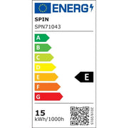 Body Led Body Evia 15W 6400K 60cm IP44 Λευκό