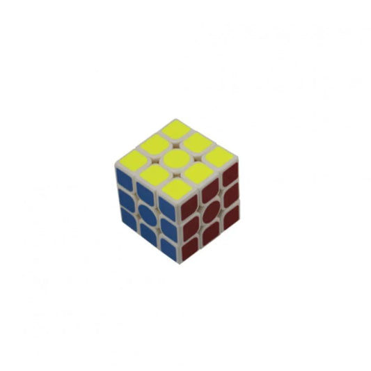 Cub Rubik 3x3 πολύχρωμο με υποστήριξη, CP-379001