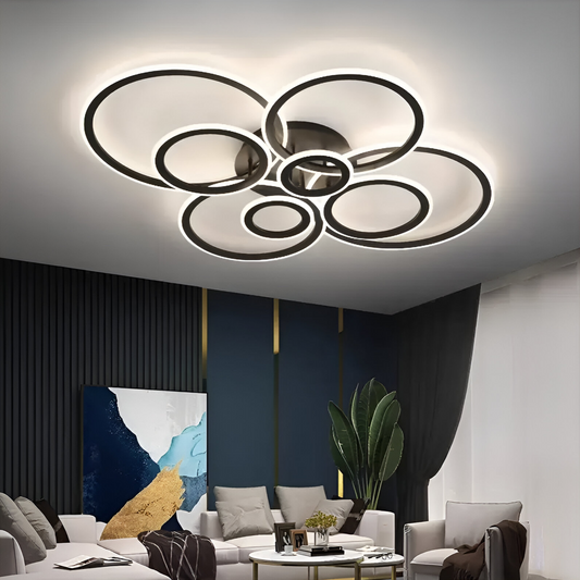LED Lulus με LED LED Betty 130W Dimable Black White