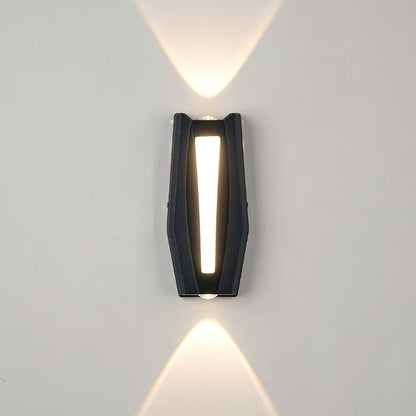 Fantasis Εφαρμογή εξωτερικού και εσωτερικού LED, 2 πηγές x 1W, IP65, μεταλλικό, μαύρο, 3000K