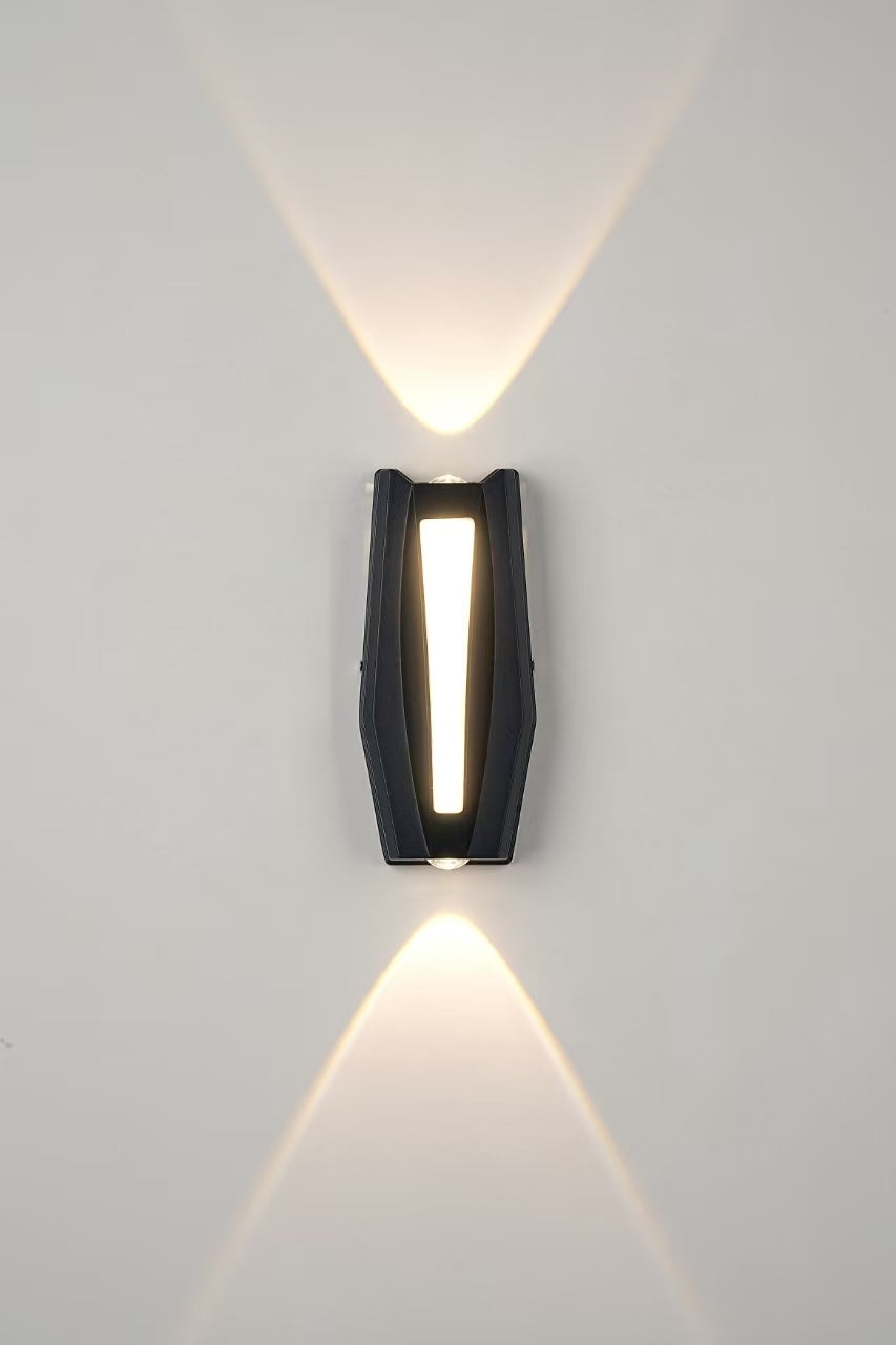 Fantasis Εφαρμογή εξωτερικού και εσωτερικού LED, 2 πηγές x 1W, IP65, μεταλλικό, μαύρο, 3000K