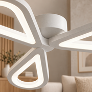 Πολυέλαιος LED AURALIUS 18W, 3 Πέταλα, Neutral light, 4000K, Λευκό