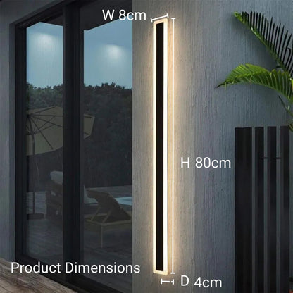 Εφαρμόστε εξωτερική λυχνία LED Suha, 31W IP65, Metal, Black