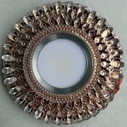 ORBITA LED Spot, 5W, Στρογγυλό, Κρύο / Ζεστό φως, Αντίκα Μπρούντζο, Ρητίνη και Γυαλί LED Spot Προεπιλεγμένος τίτλος Alessandro Design