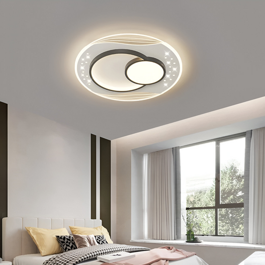 LED Lust με τηλεχειριστήριο Velura Serpenta, 125W, 3 κύκλοι, κρύο/ζεστό/ουδέτερο φως, ασταθές, μαύρο