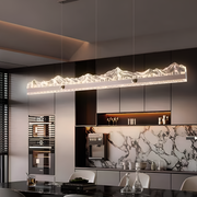 Κρεμαστός πολυέλαιος LED με τηλεχειριστήριο MARISTELLA 90W, Κρύο/Ζεστό/Ουδέτερο φως 3000K/4000K/6000K, Ρυθμιζόμενο, Ρυθμιζόμενο ύψος, Χρυσό, Μέταλλο και Κρύσταλλο