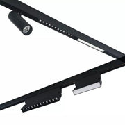 Μαγνητικό πλέγμα LED, ρυθμιζόμενο, 6W, ουδέτερο φως, ενσωματωμένο, μαύρο