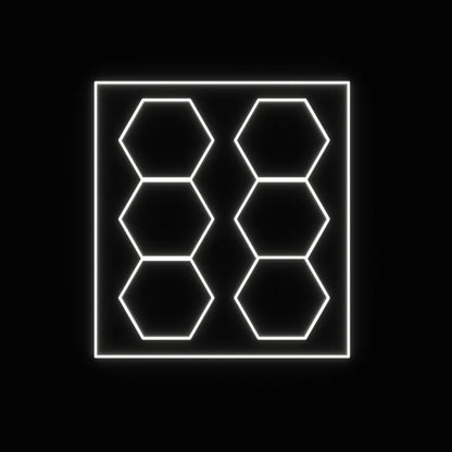Honeycomb LED Hexagons 2990mm x 2080mm