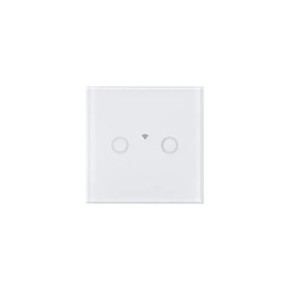 Αγγίξτε το Double Wi-Fi Secure White Glass