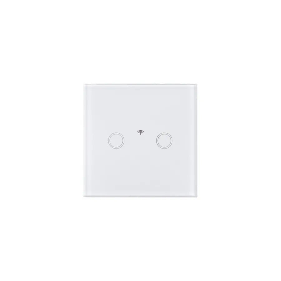 Αγγίξτε το Double Wi-Fi Secure White Glass