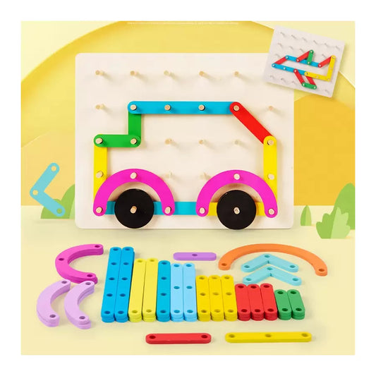 Montessori Montessori Ξύλο παιχνίδια δομή ξόρκι γράμματα Αριθμός
