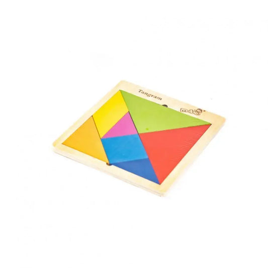 Εκπαιδευτικό παιχνίδι Tangram, 8 κομμάτια, πολύχρωμα, PG-L08
