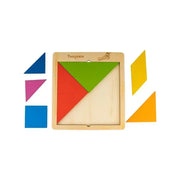 Εκπαιδευτικό παιχνίδι Tangram, 8 κομμάτια, πολύχρωμα, PG-L08