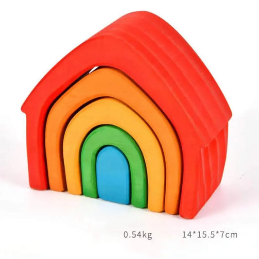Τύπος παζλ Multicolora Cottage Game, 5 κομμάτια