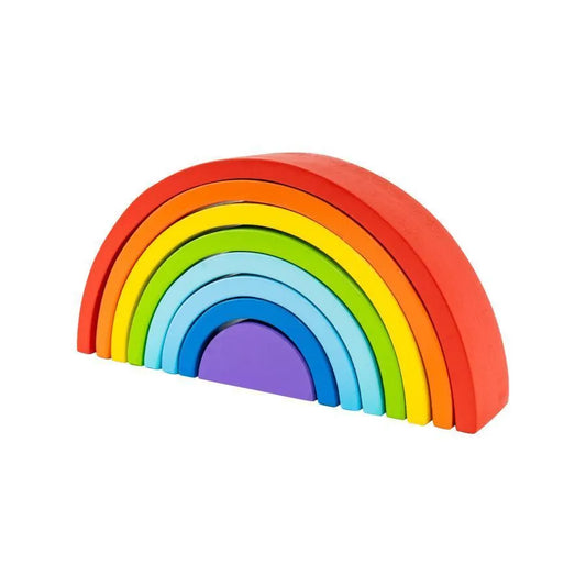 Παιχνίδι παζλ Magic Rainbow, πολύχρωμα, 8 κομμάτια, ξύλο