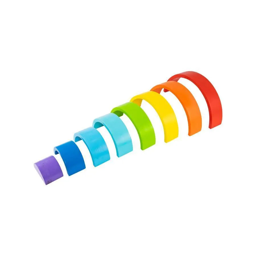 Παιχνίδι παζλ Magic Rainbow, πολύχρωμα, 8 κομμάτια, ξύλο