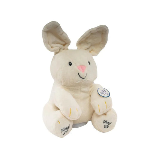 Plus Toy, Fluffy Rabbit, White, Plus