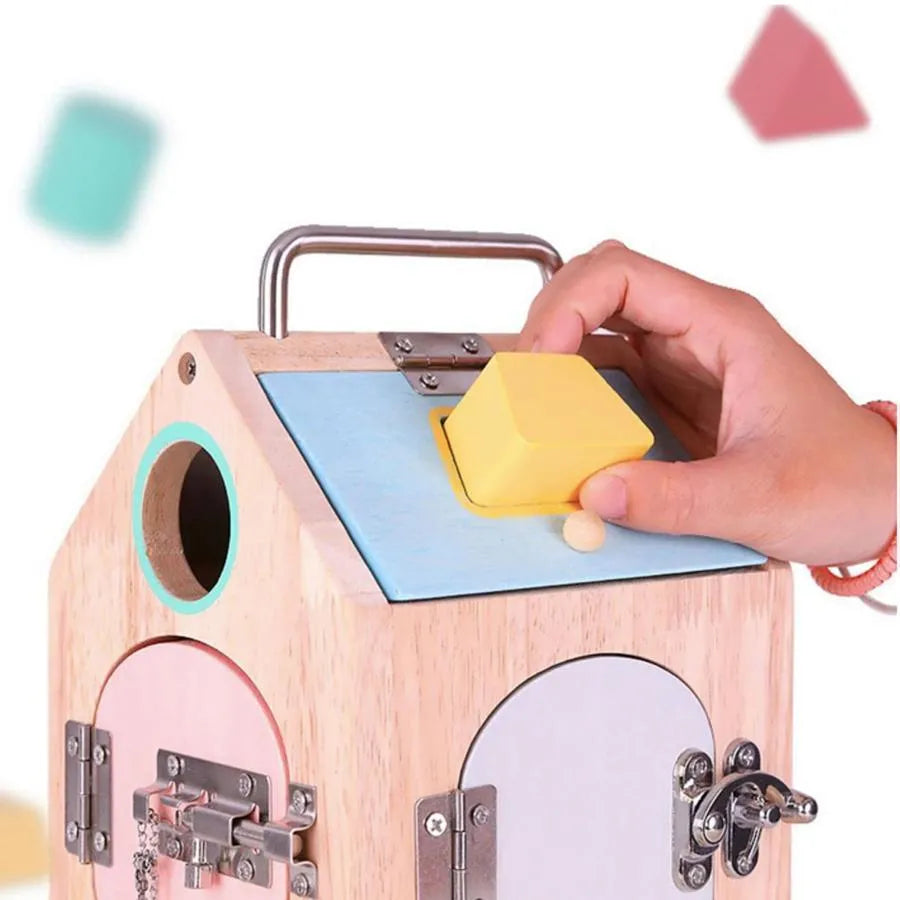 Εκπαιδευτικό παιχνίδι Montessori Mysteries Misk, 6 κομμάτια, ξύλο