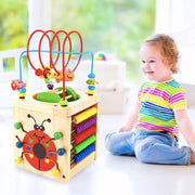 Εκπαιδευτικό παιχνίδι Montessori πολυλειτουργικά, 2 κομμάτια, ξύλο