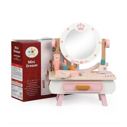 Make -up and Beauty Table Toy, 15 κομμάτια, ξύλο