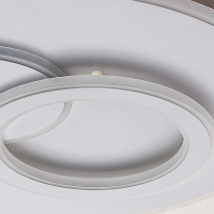 LED πολυέλαιος με τηλεχειριστήριο Nolux Luminosa, 120W, 3 κύκλοι, κρύο/ζεστό/ουδέτερο φως, ασταθές, λευκό