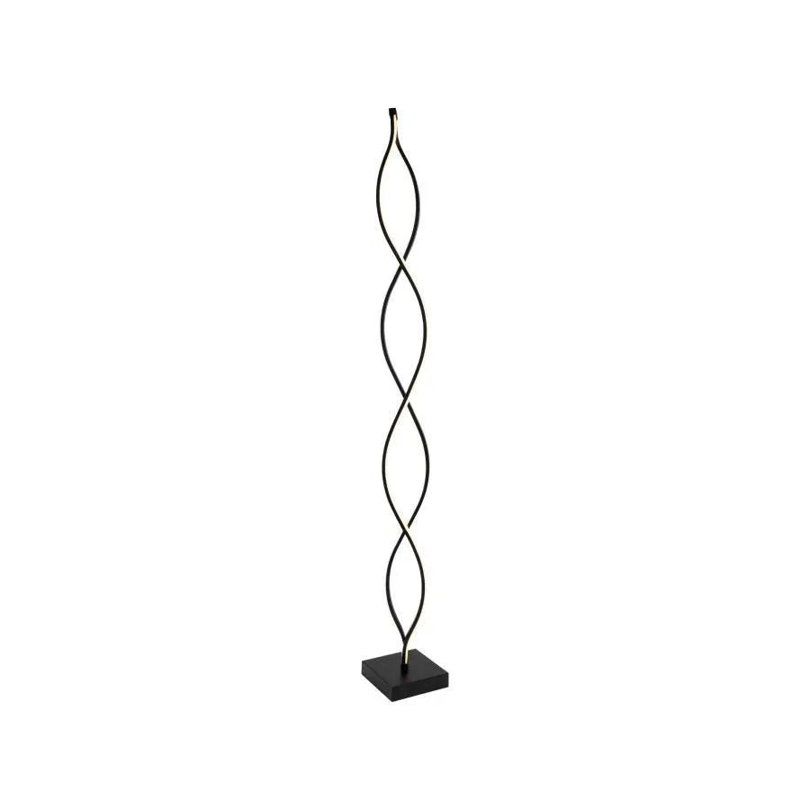 LED LED Lad Piscius, 120W, κρύο/ζεστό/ουδέτερο φως, μέταλλο και ακρυλικό, μαύρο