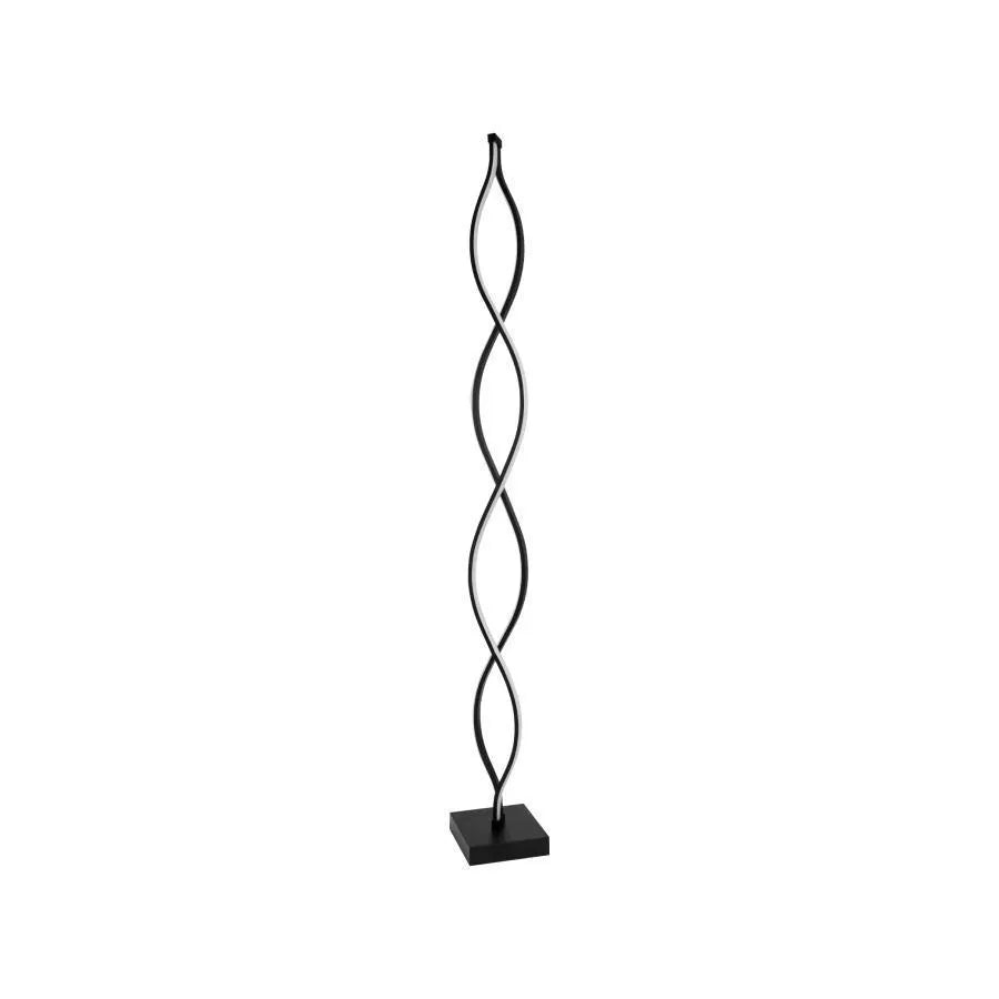 LED LED Lad Piscius, 120W, κρύο/ζεστό/ουδέτερο φως, μέταλλο και ακρυλικό, μαύρο