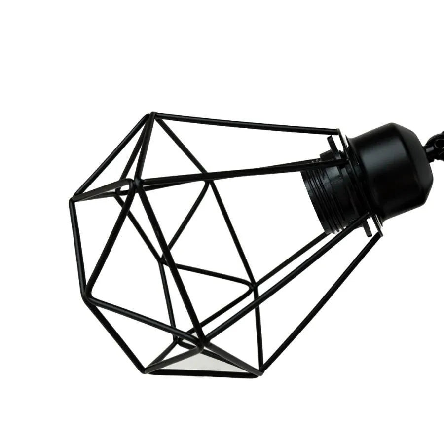 Aethra chandelier, 1x e27, μέταλλο, μαύρο