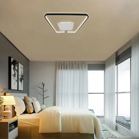 Anka πολυέλαιος με τηλεχειριστήριο, 106W, Davable, Black