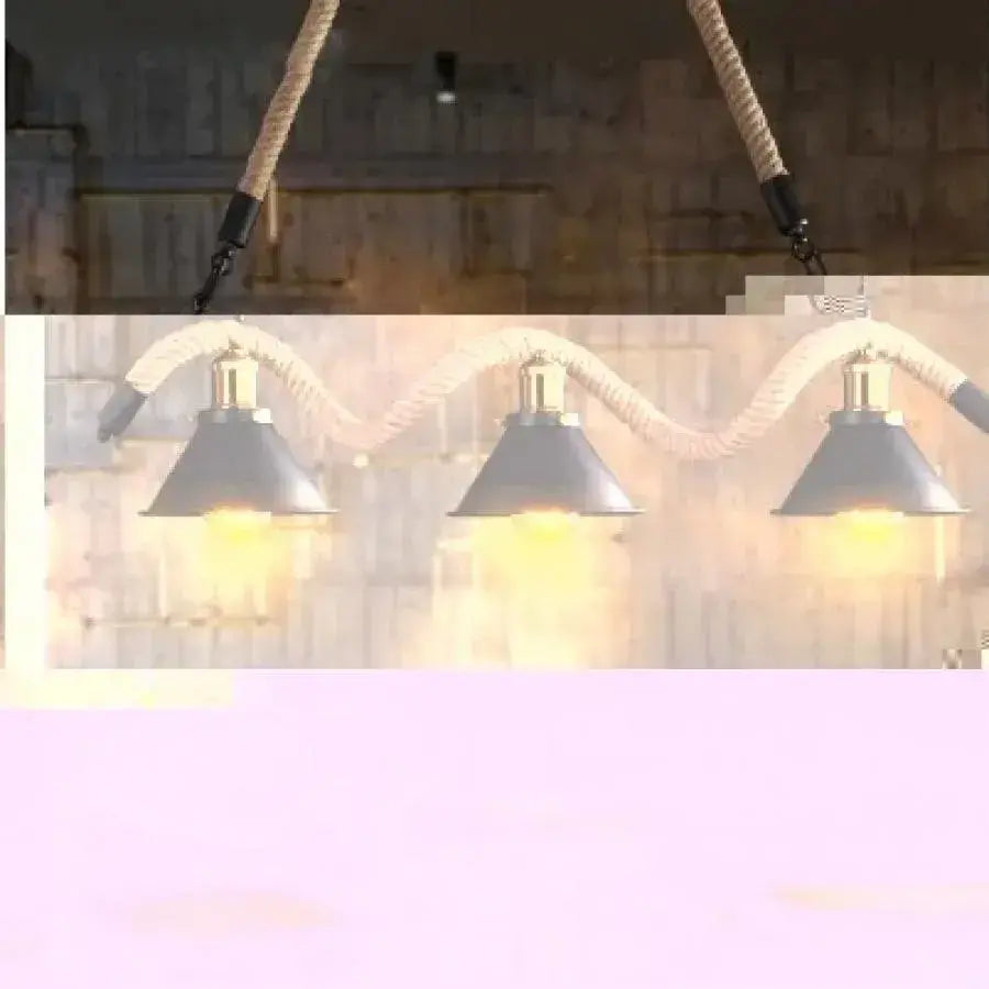 Lustrage Lust, 3*E27, καφέ, μέταλλο και νήμα
