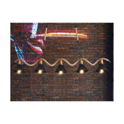 Lustrage Lust, 5*E27, Brown, Metal και Twine