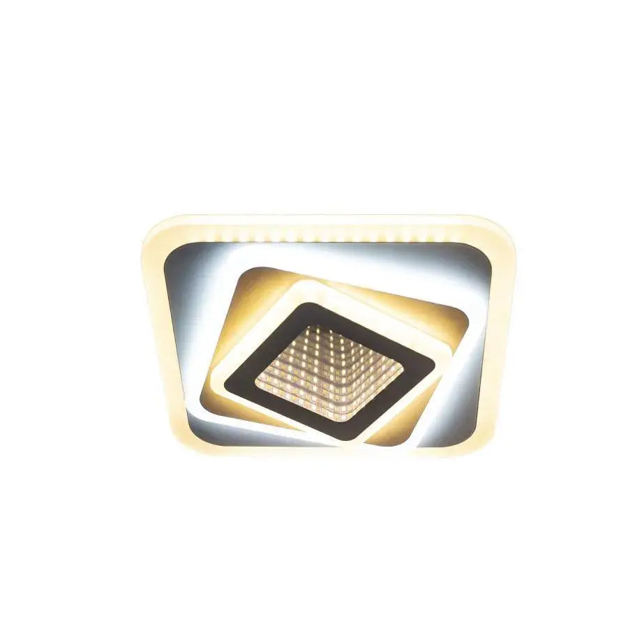 LED LED 3D τετράγωνο, 36W, λευκό, κρύο/ζεστό/ουδέτερο φως