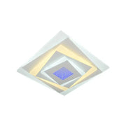 LED LED 3D τετράγωνο LED, διάμετρος 30cm, 20W RGB, λευκό, κρύο/ζεστό/ουδέτερο φως