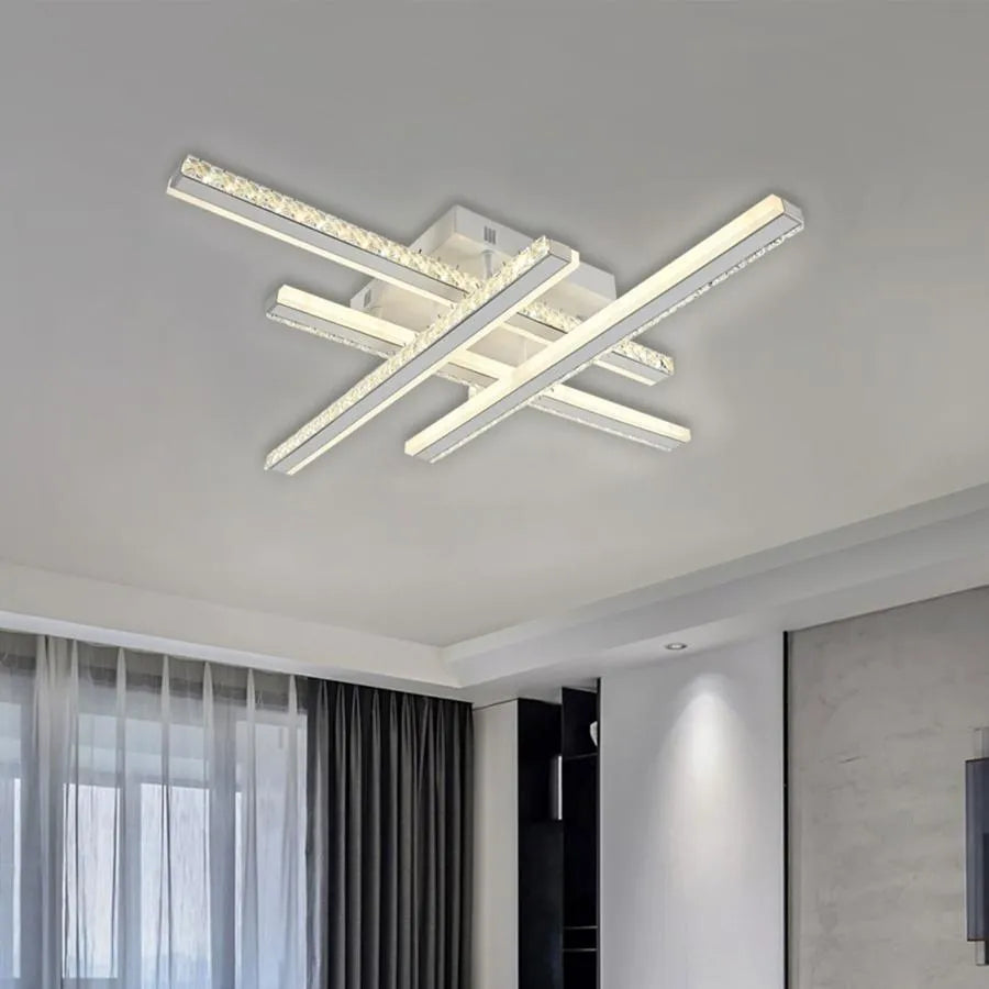 LED LED Abigaia με τηλεχειριστήριο, 2.4GHz, 136W, Acrylic, White
