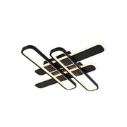 Πολυέλαιος LED με τηλεχειριστήριο AFINA 120W, 4 Στοιχεία, Κρύο/Ζεστό/Ουδέτερο φως, Ρυθμιζόμενο, Μαύρο